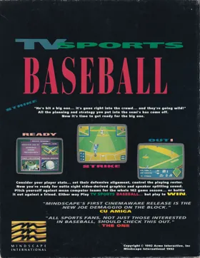 TV Sports Baseball_Disk1 box cover back